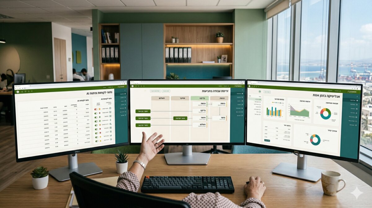 ממשק דיווח Roli